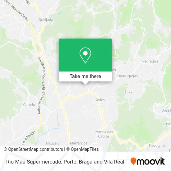 Rio Mau Supermercado map