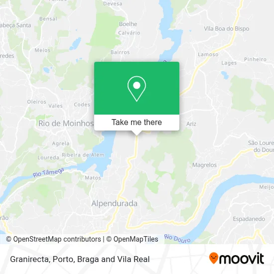 Granirecta map