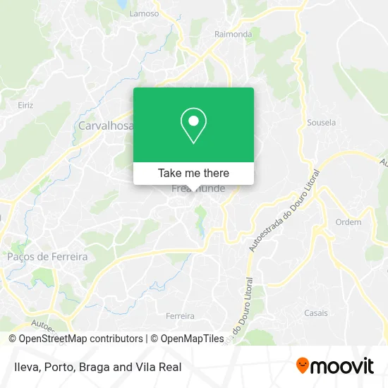 Ileva map
