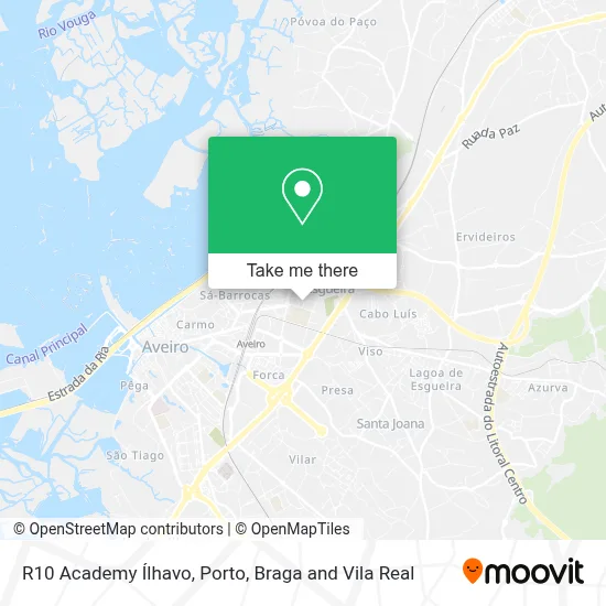 R10 Academy Ílhavo map