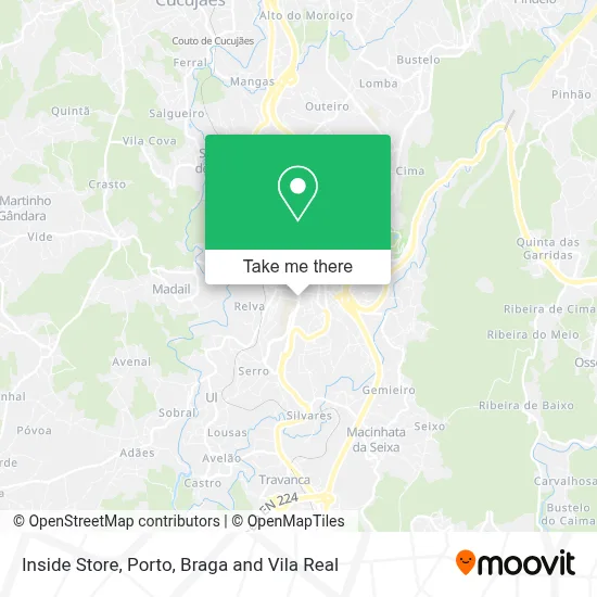 Inside Store map