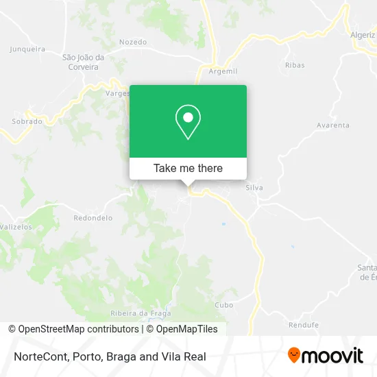 NorteCont map