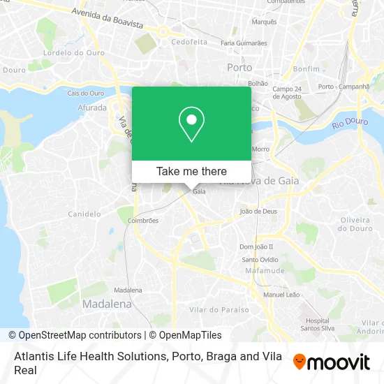 Atlantis Life Health Solutions map