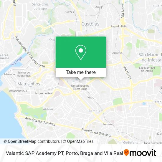 Valantic SAP Academy PT map