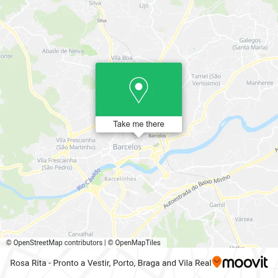 Rosa Rita - Pronto a Vestir map