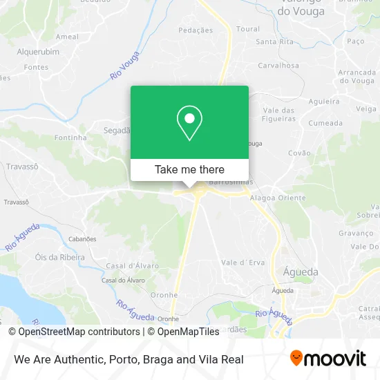 We Are Authentic map