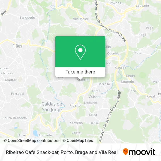 Ribeirao Cafe Snack-bar map