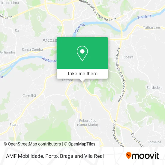 AMF Mobilidade map