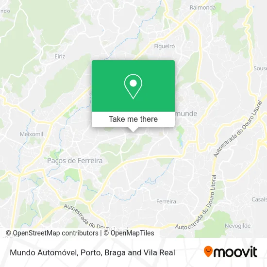 Mundo Automóvel map