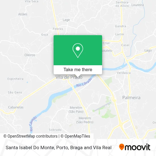 Santa Isabel Do Monte map