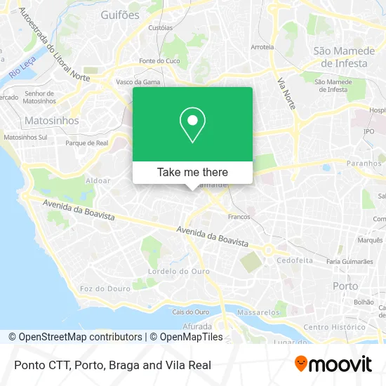 Ponto CTT map