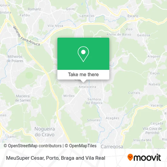 MeuSuper Cesar map