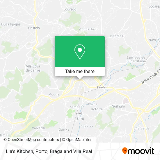 Lia's Kitchen map