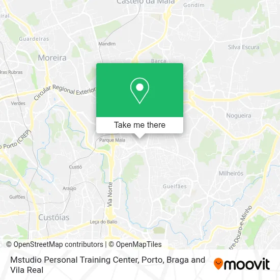 Mstudio Personal Training Center map