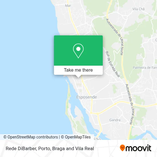 Rede DiBarber map
