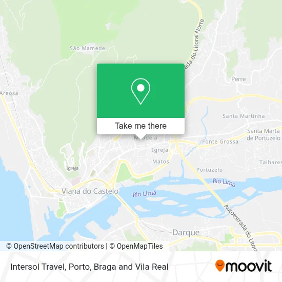 Intersol Travel map