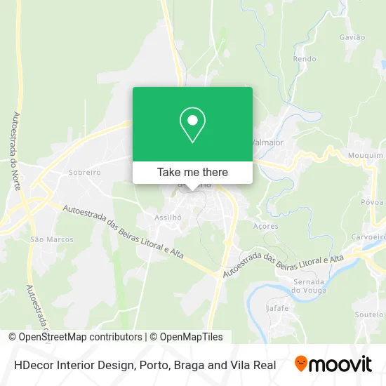 HDecor Interior Design map