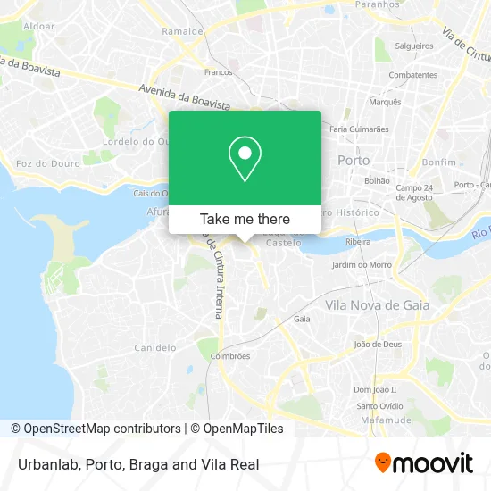 Urbanlab map