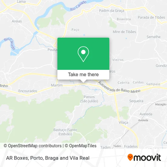 AR Boxes map
