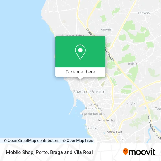 Mobile Shop map