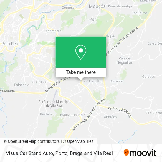 VisualCar Stand Auto map
