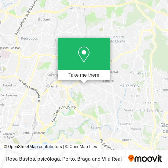 Rosa Bastos, psicóloga map