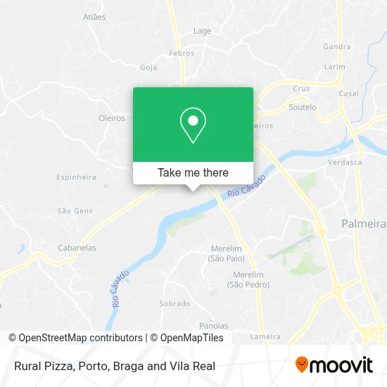 Rural Pizza mapa