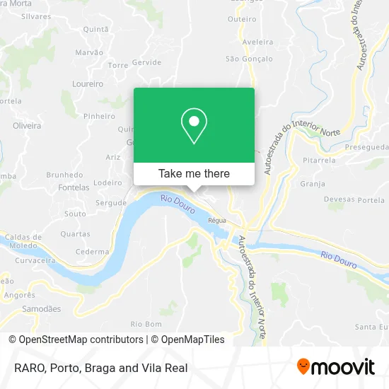 RARO mapa