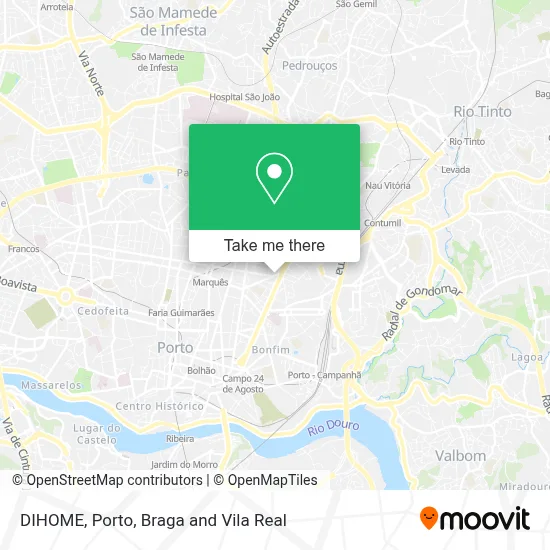 DIHOME map