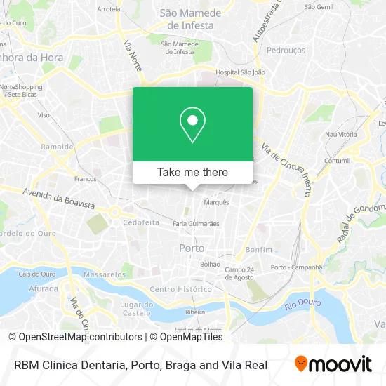 RBM Clinica Dentaria map
