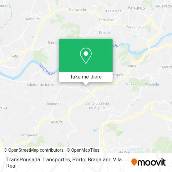 TransPousada Transportes map