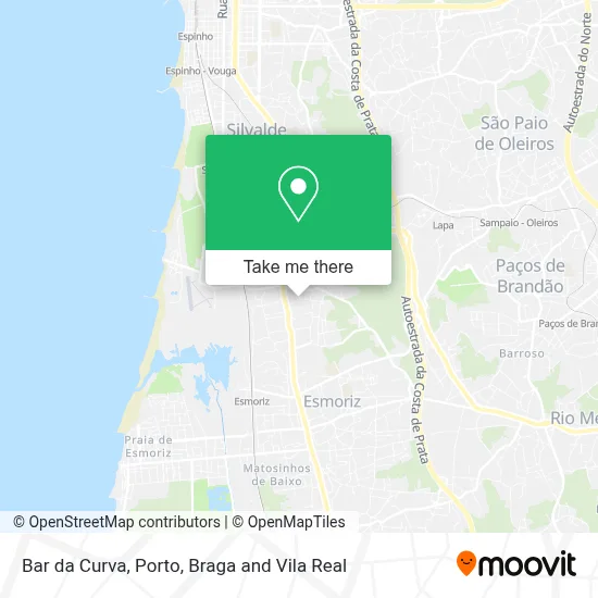 Bar da Curva map