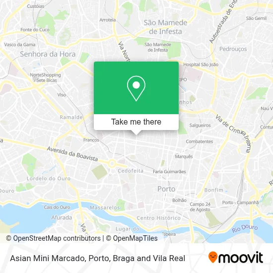 Asian Mini Marcado map