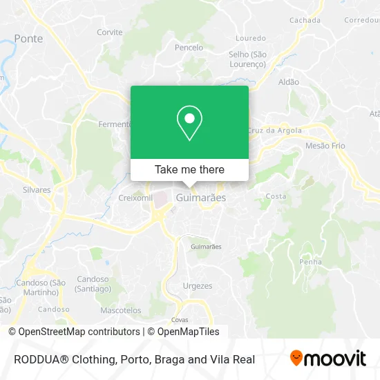 RODDUA® Clothing map
