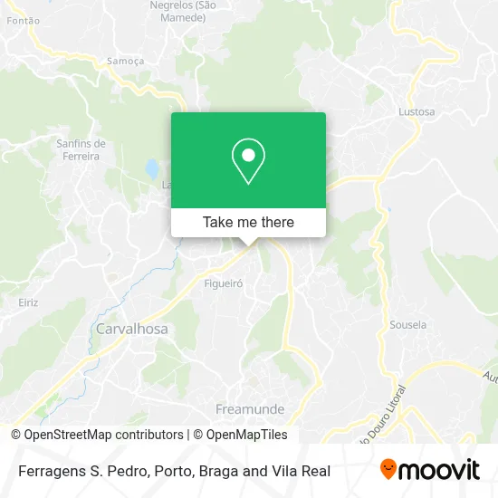 Ferragens S. Pedro map