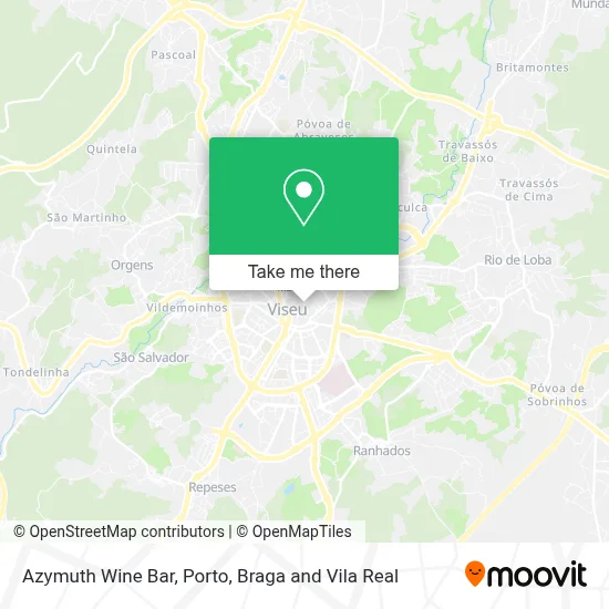 Azymuth Wine Bar map