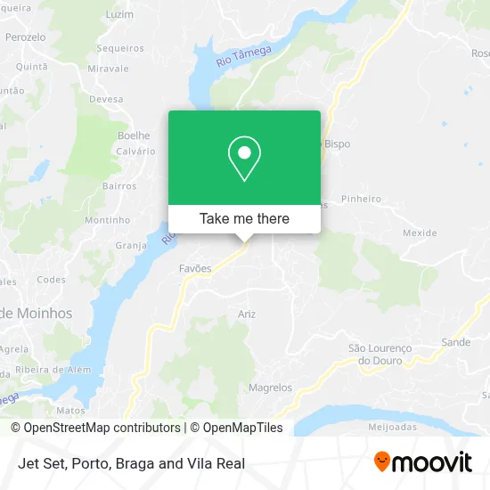 Jet Set map