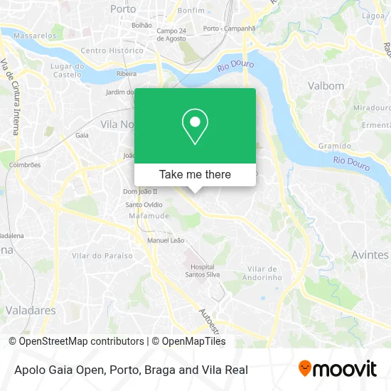 Apolo Gaia Open map