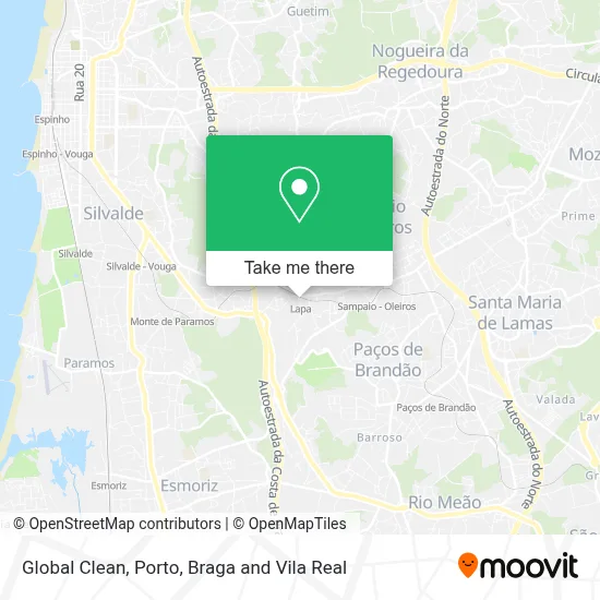 Global Clean map