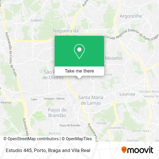 Estudio 445 map