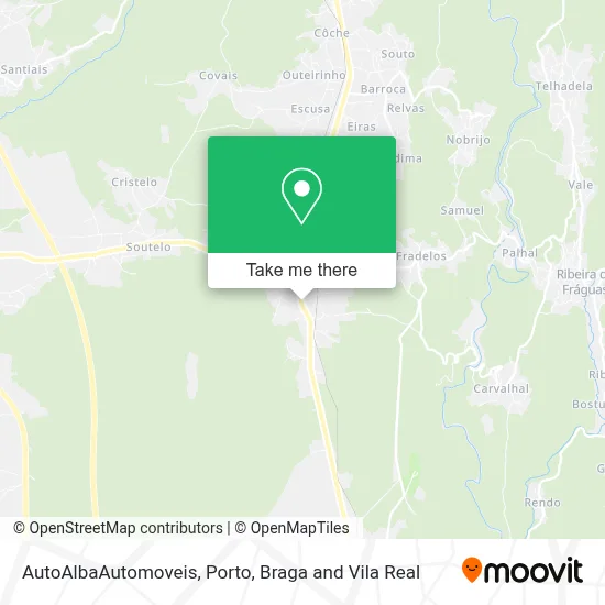 AutoAlbaAutomoveis map
