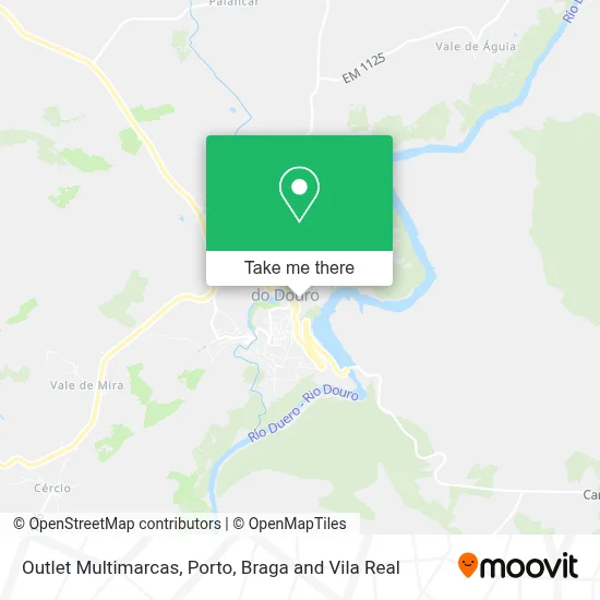 Outlet Multimarcas map