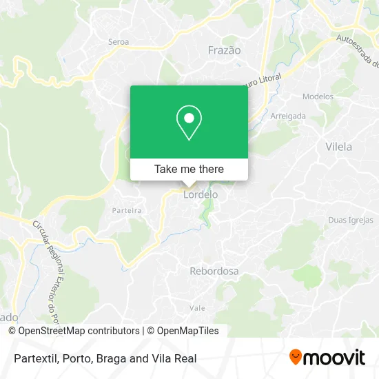 Partextil map
