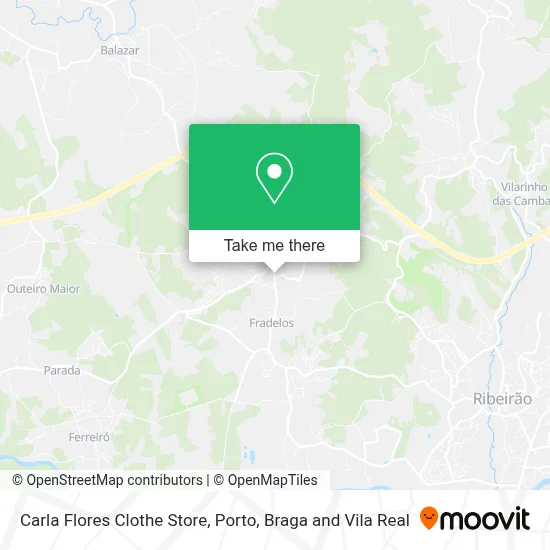 Carla Flores Clothe Store map