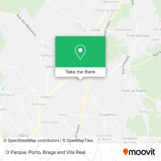 O Parque map