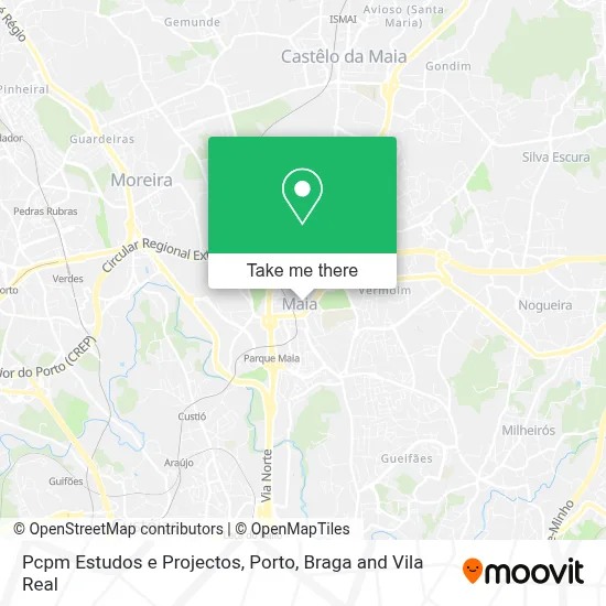 Pcpm Estudos e Projectos map