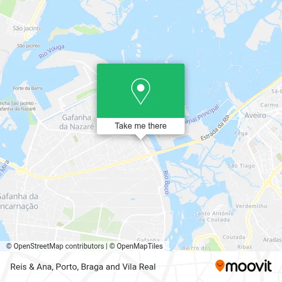 Reis & Ana map