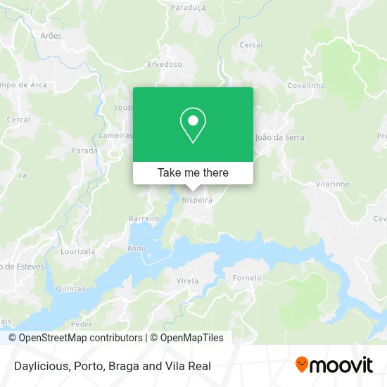 Daylicious map
