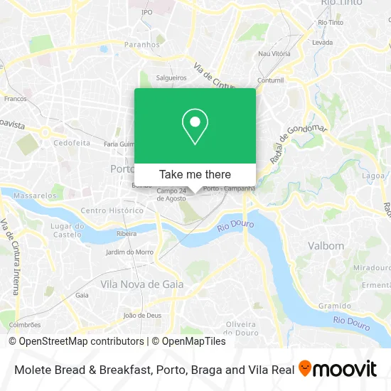 Molete Bread & Breakfast map