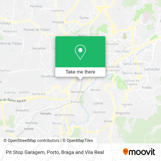 Pit Stop Garagem map